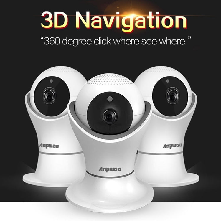 Anpwoo Hercules GM8135+SC2145 1080P HD WiFi IP Camera, Support Motion Detection & Infrared Night Vision & TF Card(Max 128GB), Hercules Anpwoo Hercules GM8135+SC2145 1080P HD WiFi IP Camera, Support Motion Detection & Infrared Night Vision & TF Card(Max 128GB), Hercules